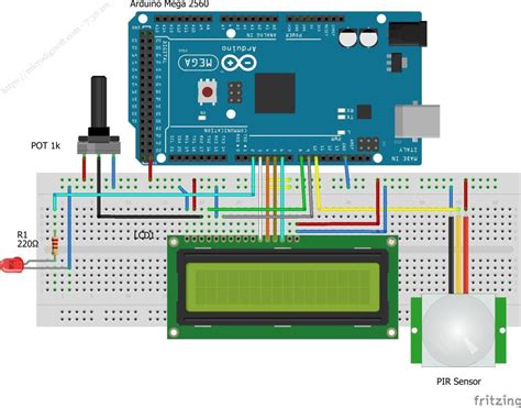 Motion Sensors Motion Detector Lcd Keypad Shield Arduino Board