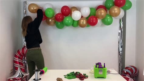 easy balloon arch tutorial diy party backdrop youtube
