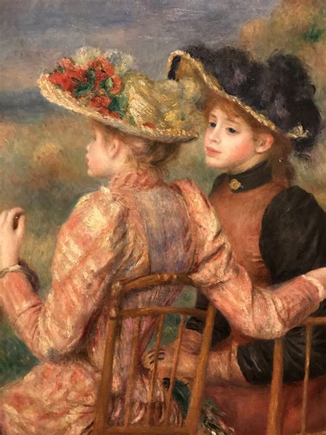 Two Girls By Pierre Auguste Renoir Circa 1892 Ciel Bleu Media