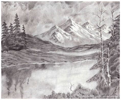 Related Image Landscape Pencil Drawings Landscape Sketch Landscape