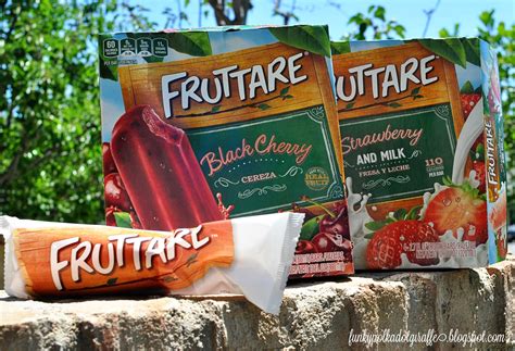 Funky Polkadot Giraffe: Fruttare Fruit Bars: Summer Treat and Printable