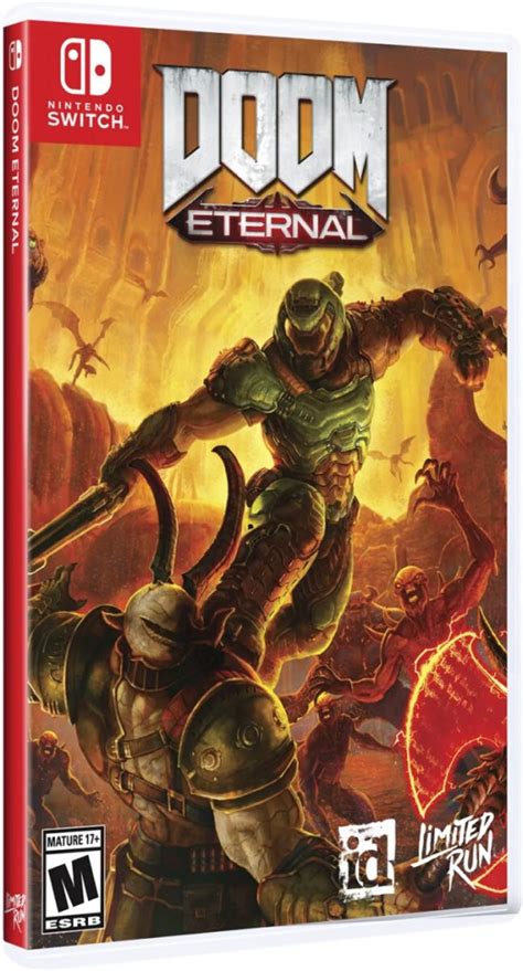 Doom Eternal Standard Edition Physical Retail Release Esrb Us Limited Run Games Nintendo Switch