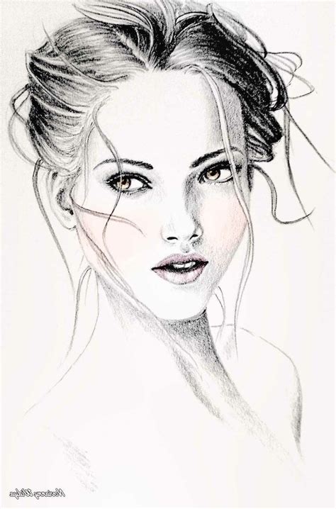 Pencil Drawings Of Womens Faces Best 25 Pencil Drawings Tumblr Ideas