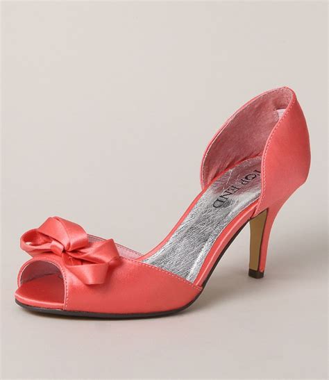 Cabelia Coral Satin 224 From Wedding Shoes Coral Wedding Shoes