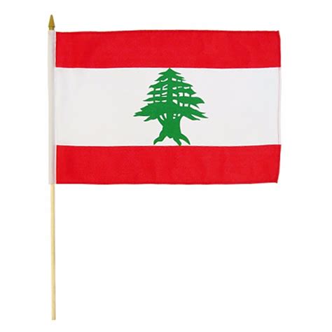 Lebanon National Hand Flag Lebanon Country Stick Flag Buy Product