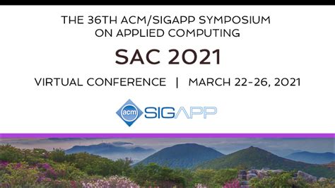 Acm sigapp symposium on applied computing (sac) 35th acm symposium on applied computing. ACM Update - February 2021 - IFIP News