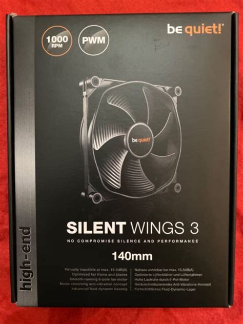 Be Quiet Silent Wings 3 140mm Pwm Bl067 Cooling Fan For Sale Online Ebay