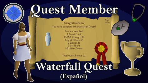 Osrs Waterfall Quest 2021 Español Youtube