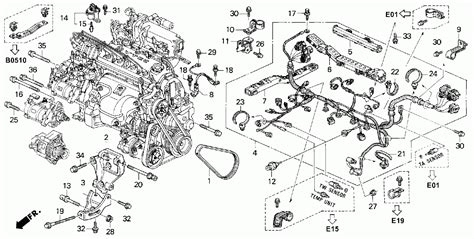 2004 Honda Accord V6 Engine Part Diagram