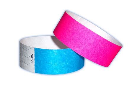 Tyvek® Wristbands For Events Paper Event Wristbands Medtech