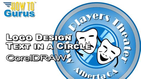 How You Can Make A Circle Text Logo In Coreldraw Youtube