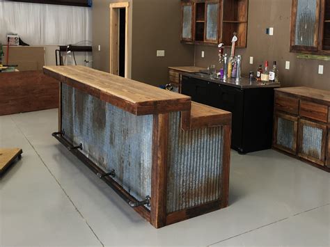 LARGE Rustic Barnwood Bar | Etsy | Rustic kitchen cabinets, Rustic kitchen design, Rustic kitchen