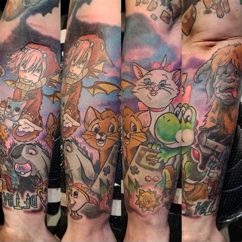 Another Session On The Nerd Sleeve Today Added Some Background And