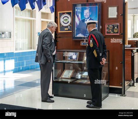 The 8th Master Chief Petty Officer Of The Navy John Hagan Speaks With