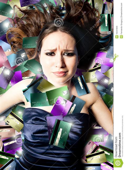 Credit card disputes may occur when you disagree with the accuracy of a charge that appears on your statement. Troubled Woman Lying On Credit Cards Stock Image - Image of casual, caucasian: 15541833