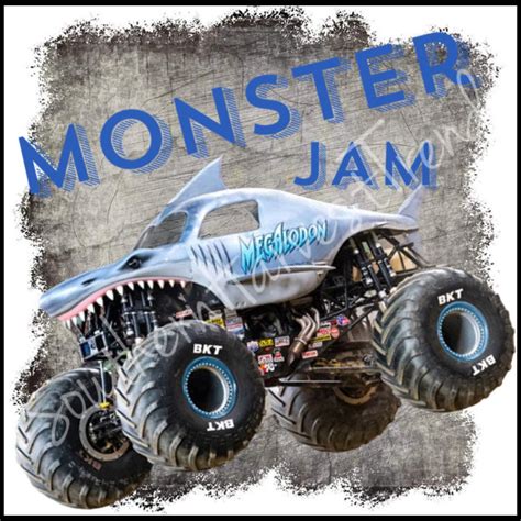Megalodon Monster Jam Truck Ubicaciondepersonascdmxgobmx