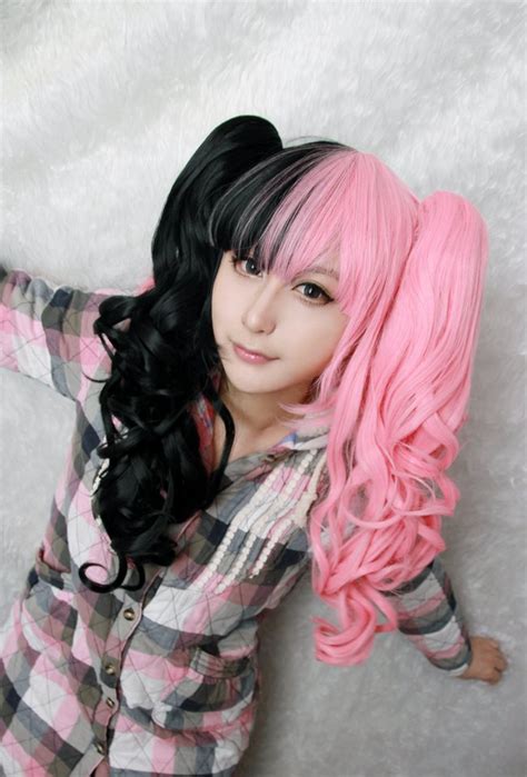 Image of female anime hairstyles irl blog osobisty zblogowani. Great Bargain Unique Women Half Mixed Hairstyle Anime ...