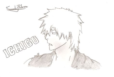 Ichigos Drawing By Crusky97 On Deviantart