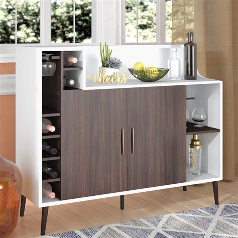 You just need to know where to look. Wrought Studio Mcfarlane Bar with Wine Storage & Reviews ...