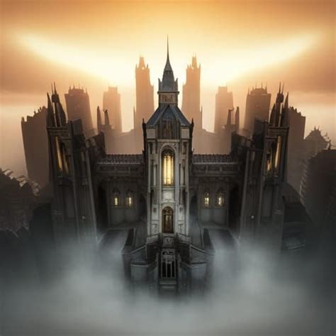 Castle In The Fog Ai Generated Artwork Nightcafe Creator