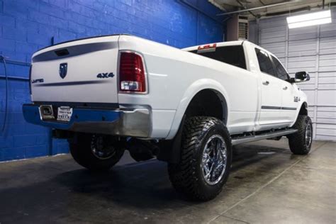 Dodge is the only manufacturer that calls their truck a quad cab, while all of the manufacturers have a line called a crew cab. 2015 Dodge Ram 3500 Longhorn Cummins Turbo Diesel 6.7L Lifted Quad Cab Long Bed