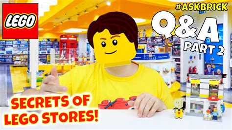 Secrets About Working At The Lego Store Ex Lego Employee Qanda Askbrick Youtube