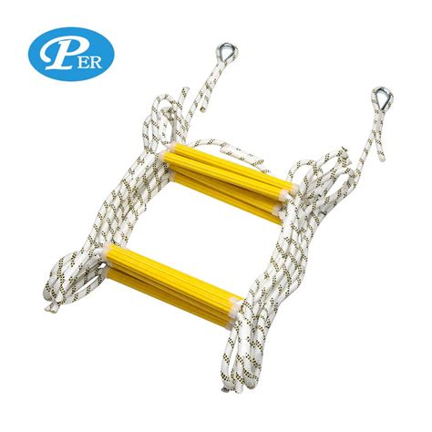 Emergency Fire Escape Ladder Flame Resistant Safety Rope Ladder With