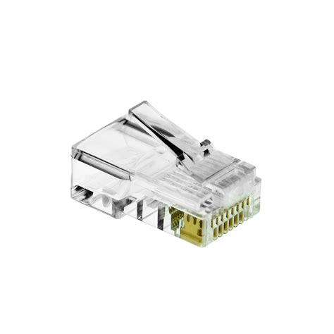 Shop New Cat5e Connector Clear Rj45 Plug For Cat5e Ethernet Cable