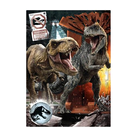 Jurassic World Dominion 1000pce Puzzle 3 Assorted Designs Each Sold