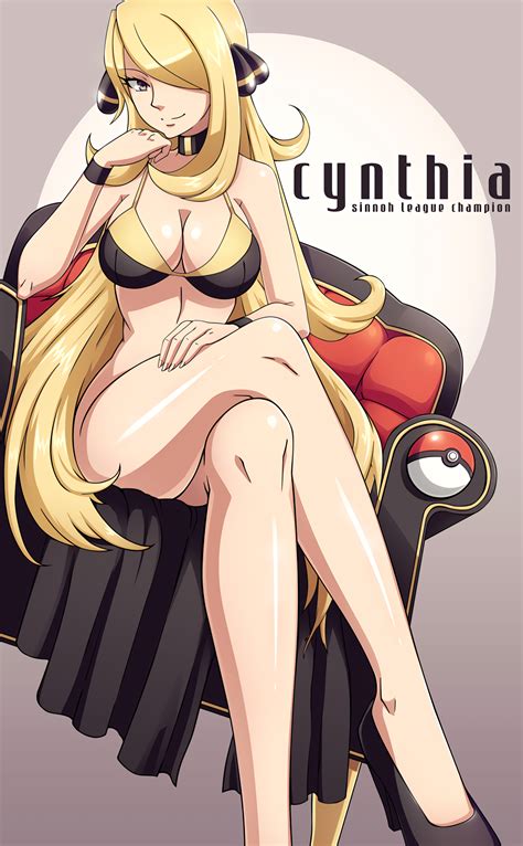 Cynthia Pokemon And 2 More Drawn By Scottbennett And Vivivoovoo