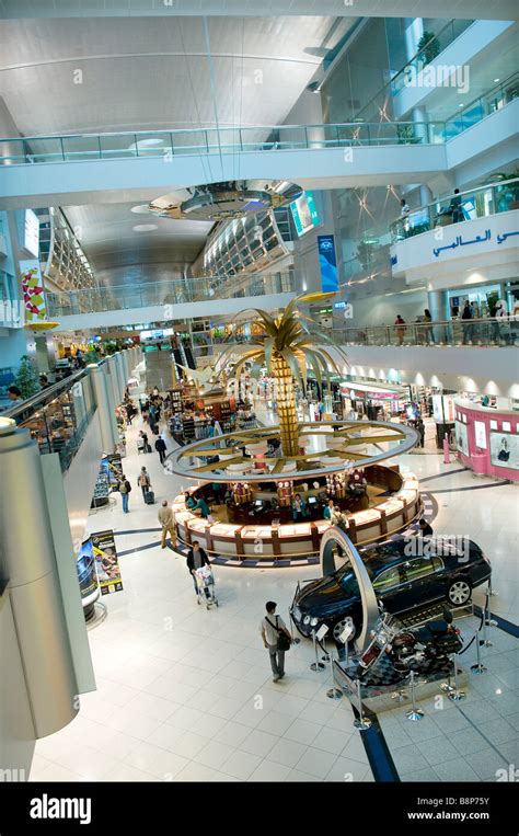 Dubai Airport Departure Terminal Stock Photo Royalty Free Image