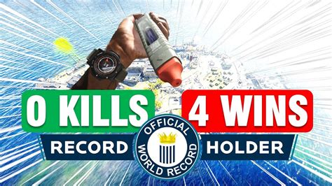 WORLD RECORD 0 KILL WIN STREAK Solo Quads Iron Trials 4 Wins In A