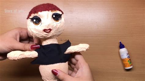 Diy Cutest Doll Out Of Waste Plastic Bottle Doll Making Ideas Youtube