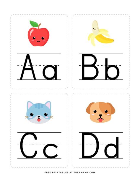 Free Flashcards For Babies Toddlers And Young Children Learn Abc