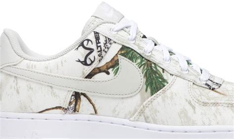 Realtree X Air Force 1 Low White Camo Nike Ao2441 100 Goat