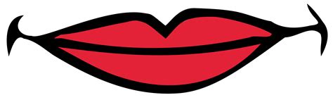 Smiling Cartoon Lips Clipart Best Clipart Best Clipart Best