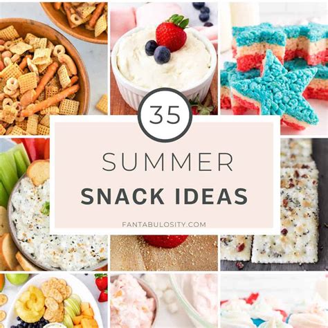 10 Easy Summer Snacks