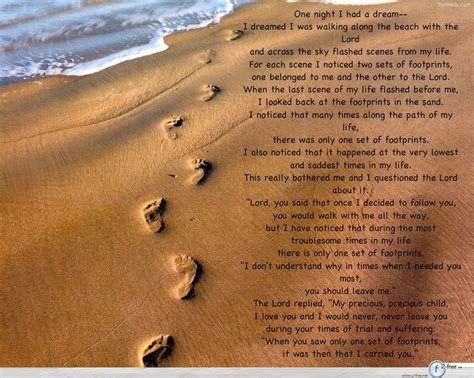 Browse famous footsteps quotes and sayings by the thousands and rate/share your favorites! Orthodox Societies: FOOTPRINTS IN THE SAND | Footprints in the sand poem, Sand quotes, Footprint