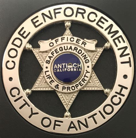 Code Enforcement City Of Antioch California