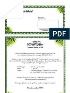 Download undangan pernikahan siap edit format word link download. Contoh Surat Undangan Syukuran Pernikahan | Microsoft ...