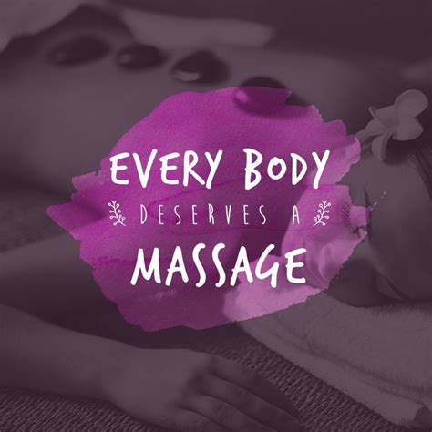 Everybody Deserves A Massage ️ Massage Therapy Quotes Massage Therapy Business Massage Therapy