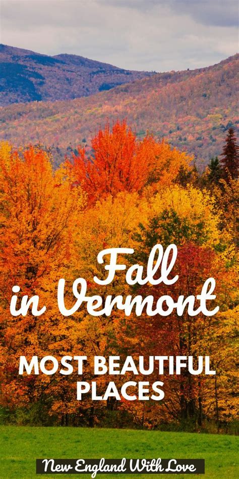 5 Vermont Fall Foliage Road Trips For Sensational Leaf Peeping Fall