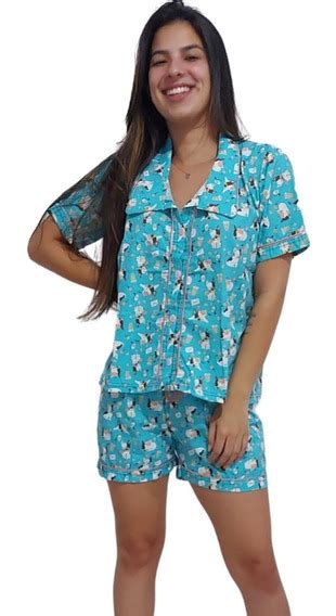 Kit Pijama Americano Curto Mercadolivre 📦