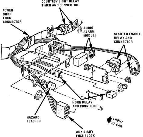 Qanda 1987 Corvette Engine Wiring And Fuel Pump Relay Justanswer