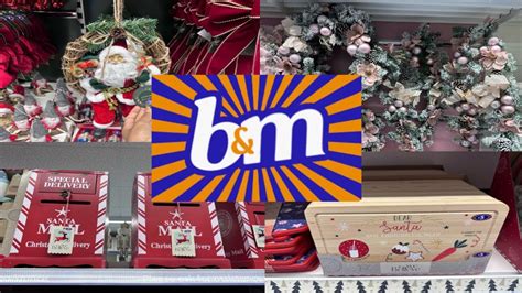 B M Christmas Decorations 2023 Whats New In B M YouTube