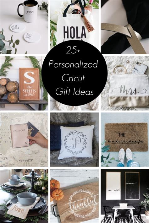 DIY Personalized Gifts Made With Cricut Gifts Made With Cricut