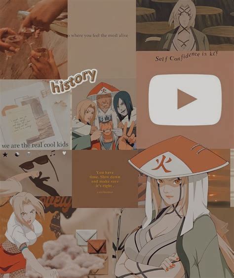 Lady Tsunade Aesthetic Wallpaper Have Time