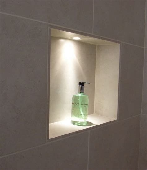 Niche Lighting In Shower Bathroom Recessed Lighting Shower Lighting