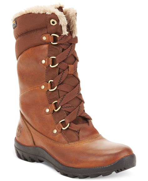 timberland women s mount hope snow boots boots shoes macy s fashionable snow boots