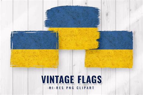 Ukraine Grunge Distressed Flags Graphic By Dtcreativelab · Creative Fabrica